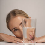 woman suffering from body dysmorphia